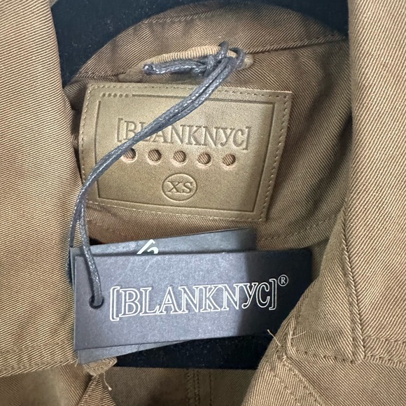 Blank Nyc Women's Leather Moto Jacket Light Gray - Picture 3 of 7